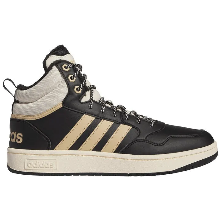 ADIDAS MENS HOOPS 3.0 MID WTR