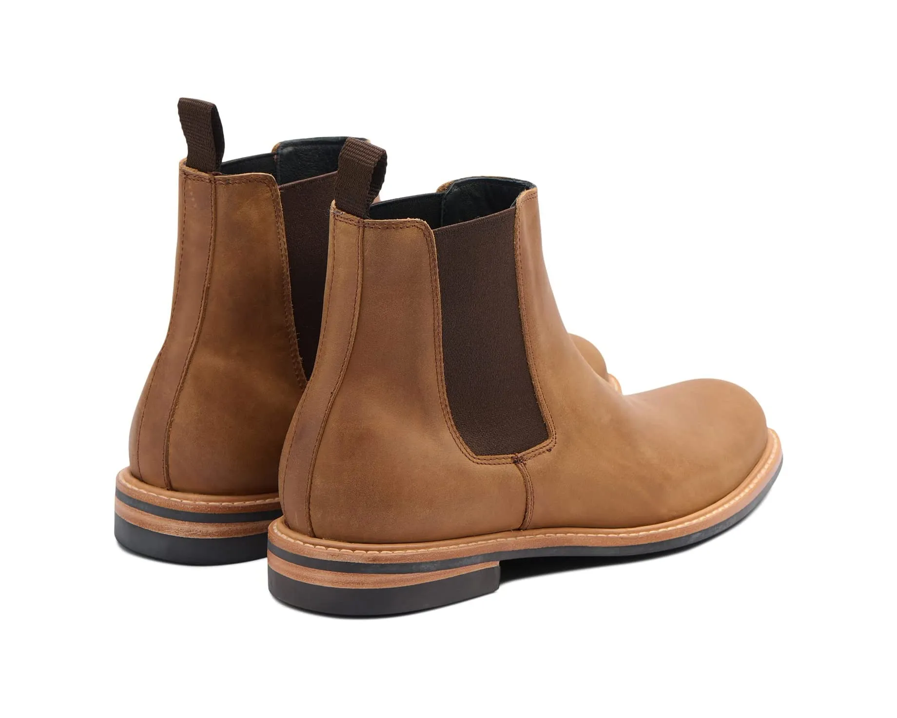 All-Weather Chelsea Boot Nisolo, dark tobacco