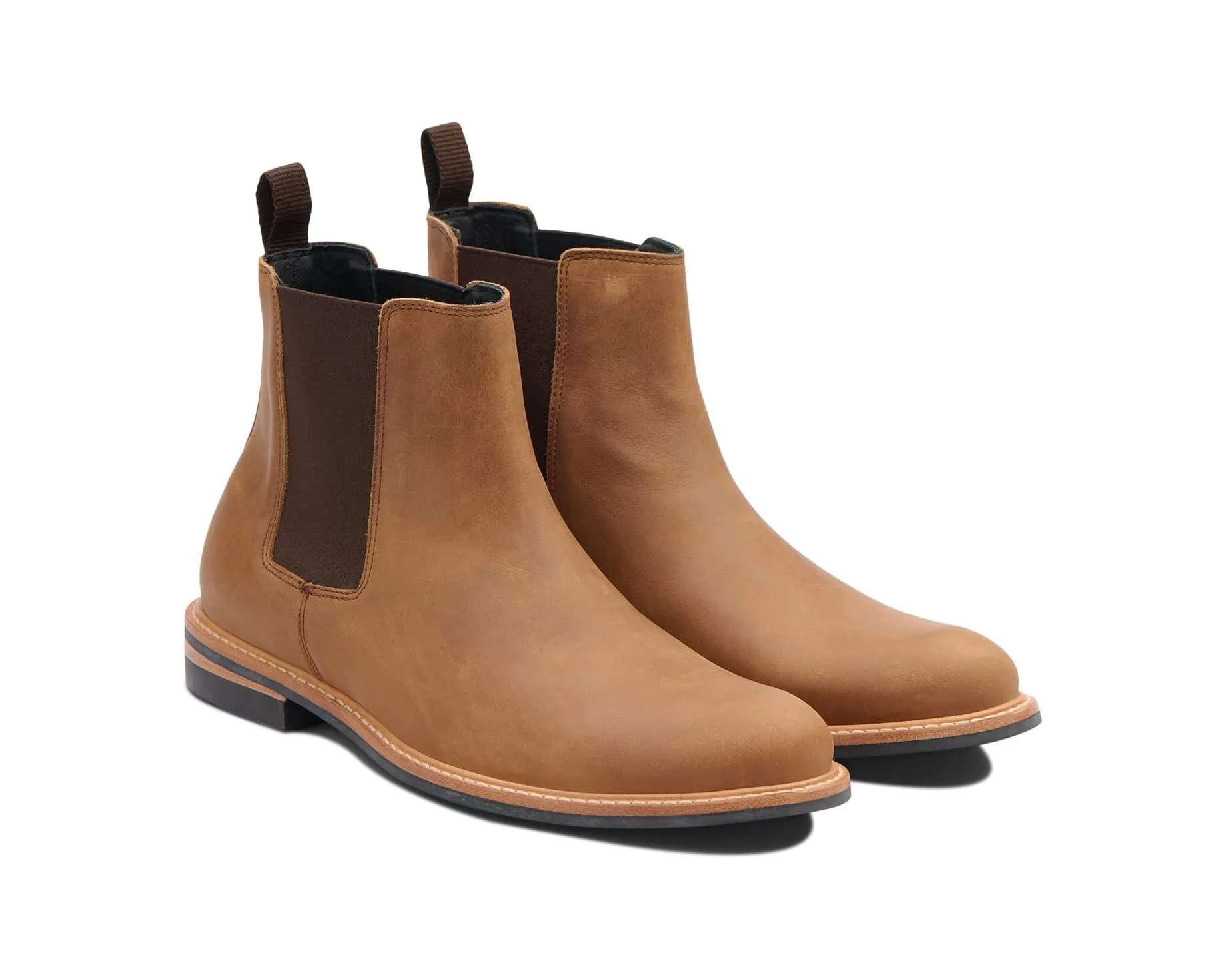 All-Weather Chelsea Boot Nisolo, dark tobacco