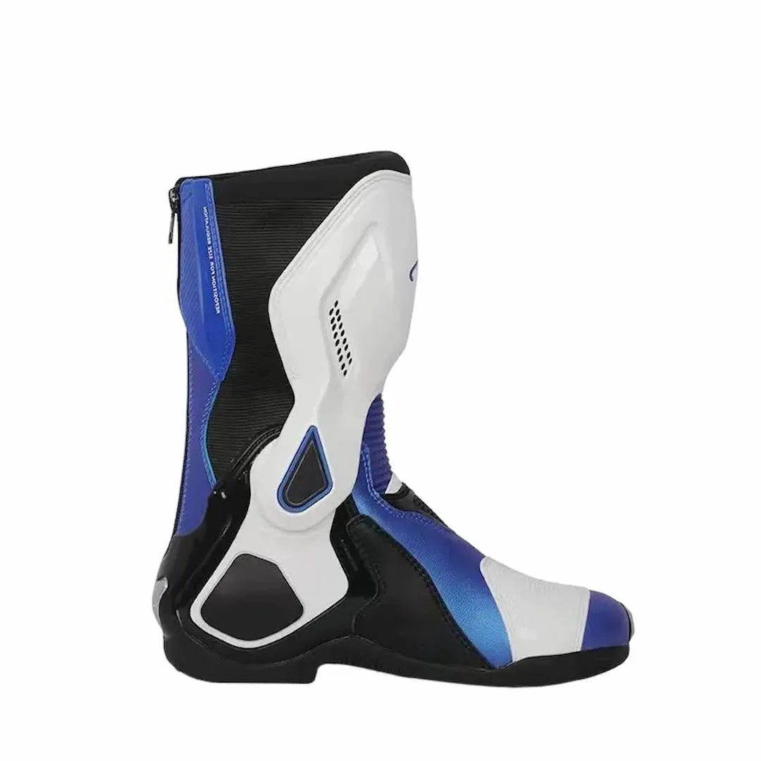 Allgoal Blue Motorcycle Riding Boots