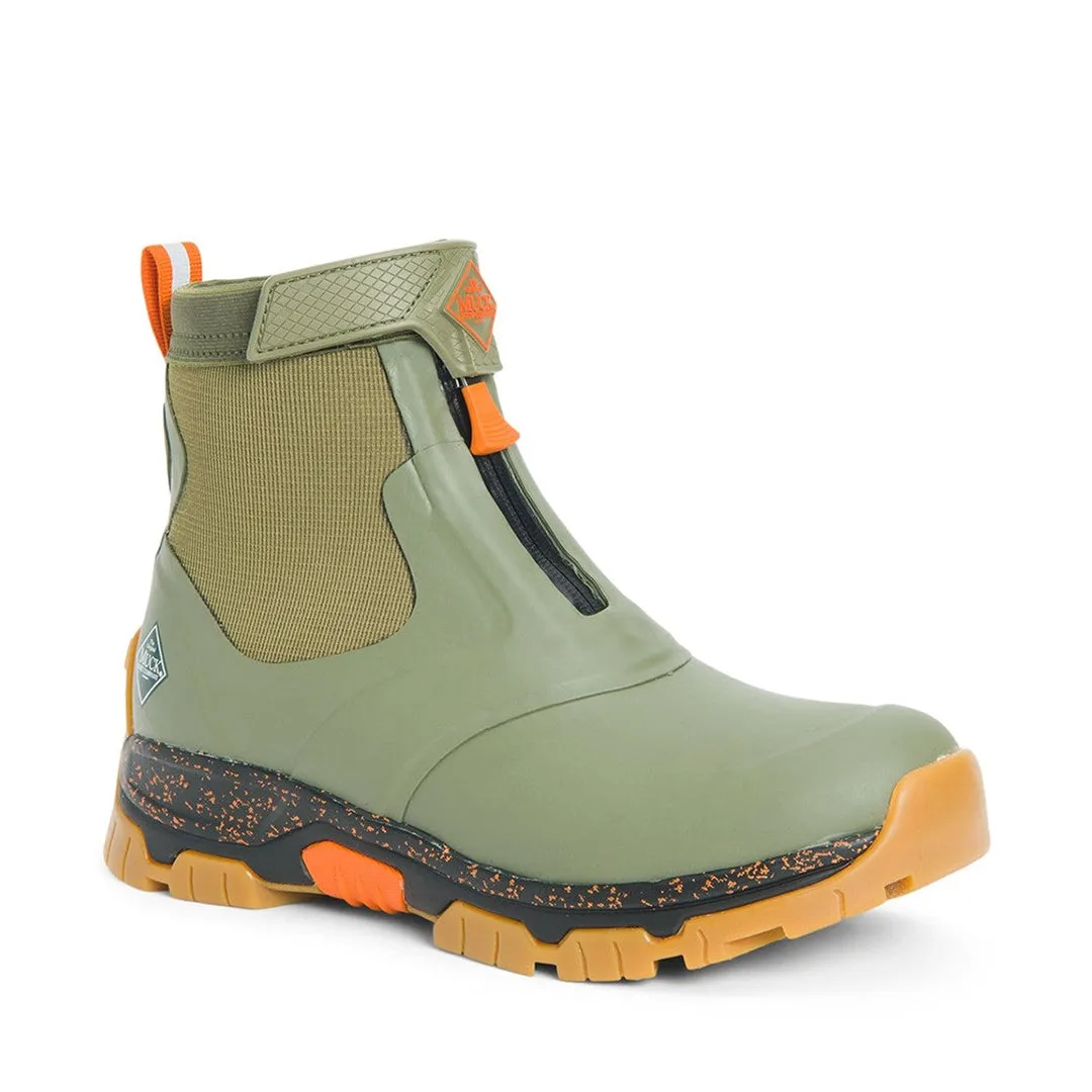 Apex Zip Short Boots - Olive by Muckboot