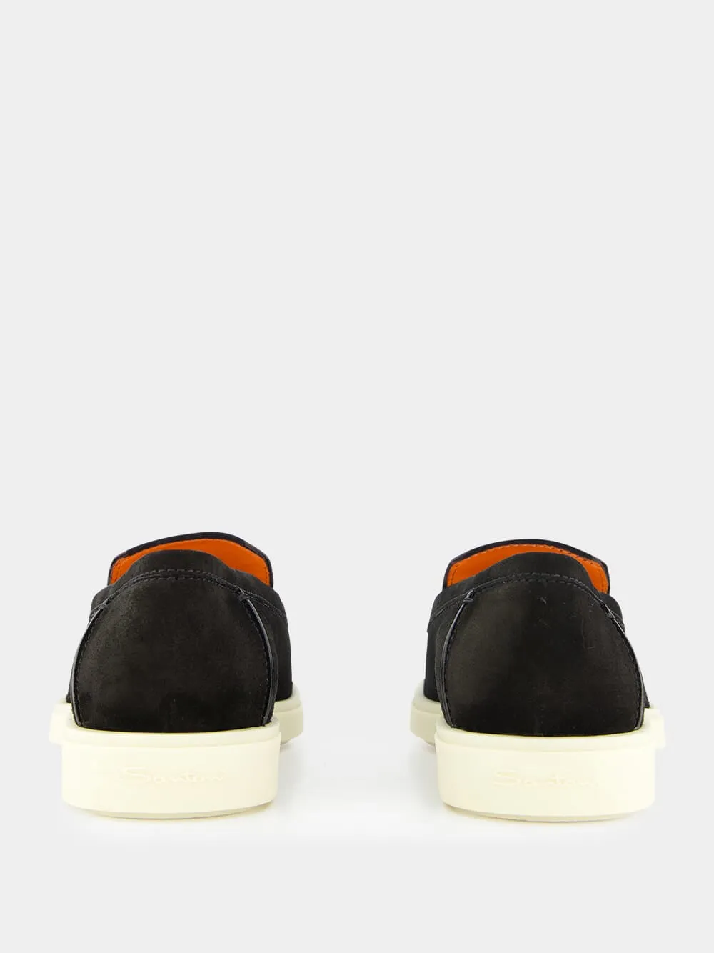 Black Suede Loafers