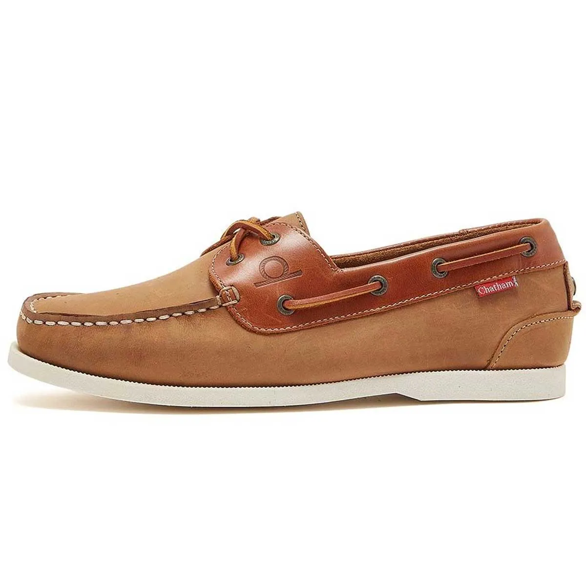 CHATHAM Galley II Leather Boat Shoes - Men's - Tan