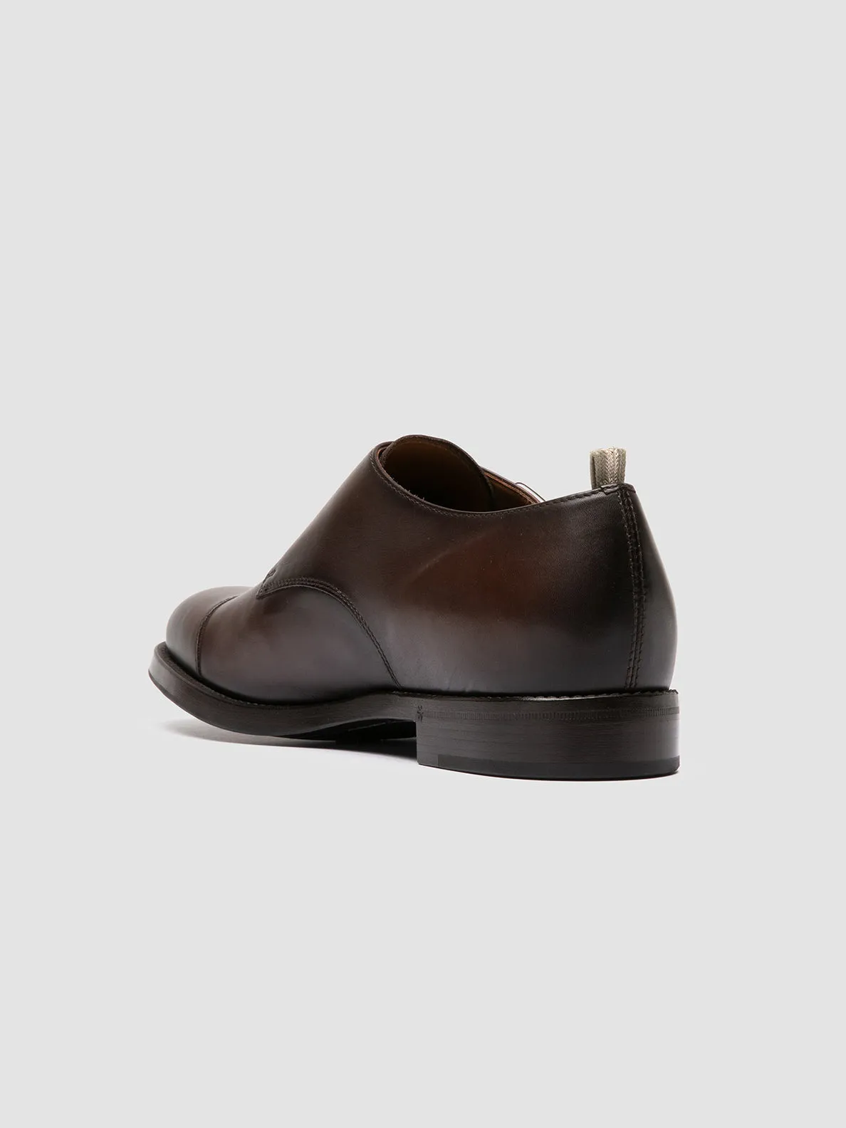 CONSULTANT 004 - Brown Leather Monk Shoes