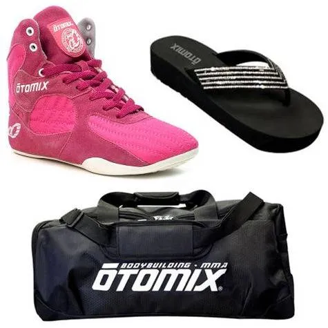 Female Weightlifting Bodybuilding Gym Shoe Kit Bundle