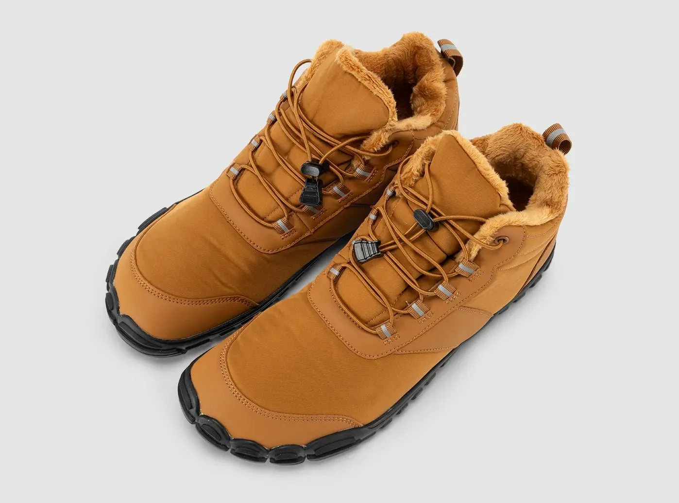 FitVille Men's Winter Barefoot Hiking Shoes