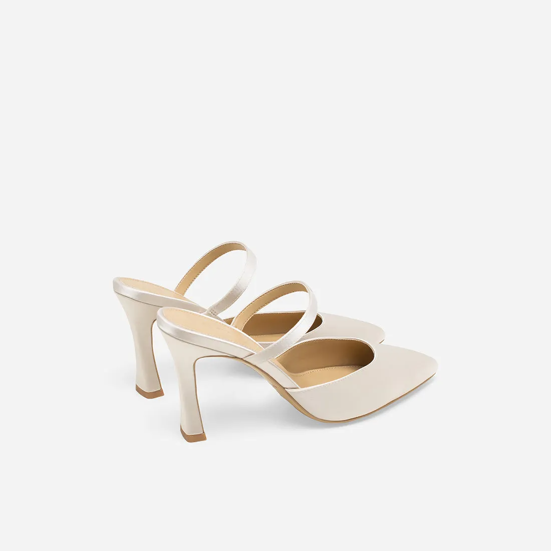 Gaia Satin Mules