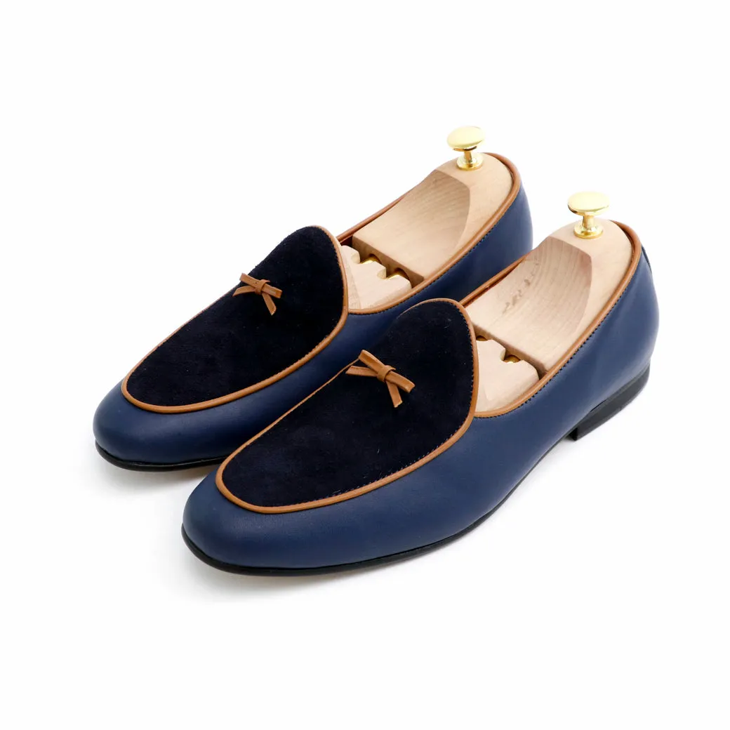 Ghent Belgian Loafers Royal Navy