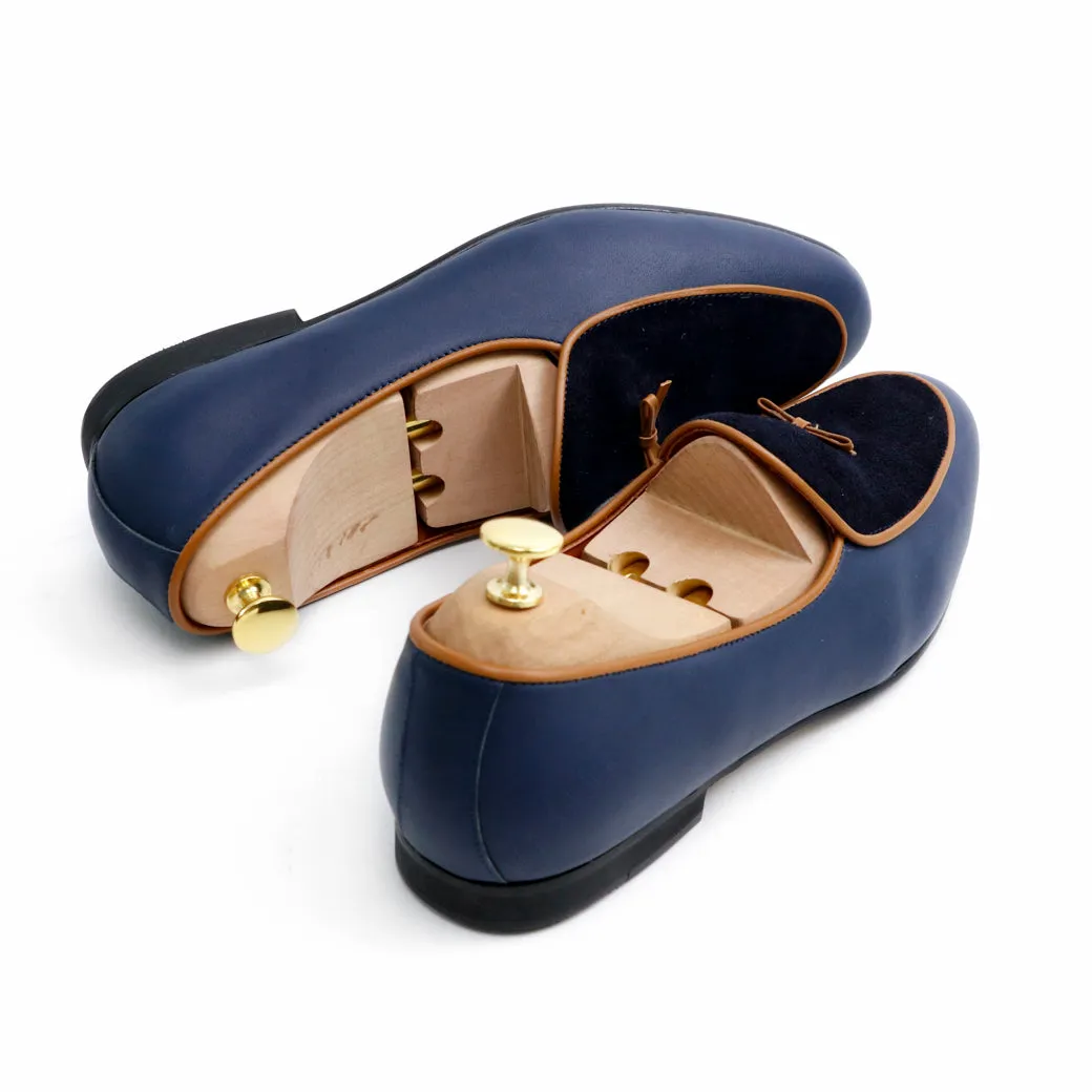 Ghent Belgian Loafers Royal Navy