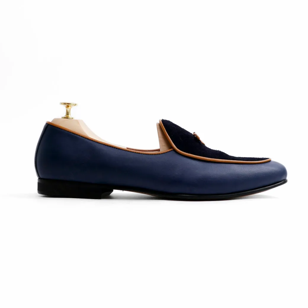 Ghent Belgian Loafers Royal Navy