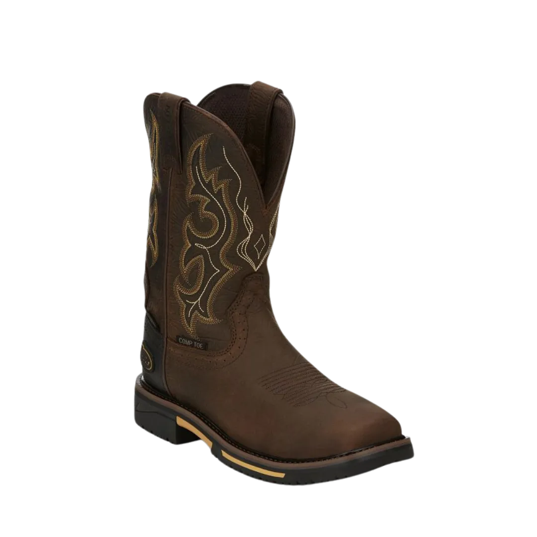 Justin Boot Men´s Joist Composite Toe Waterpoof Work Boot