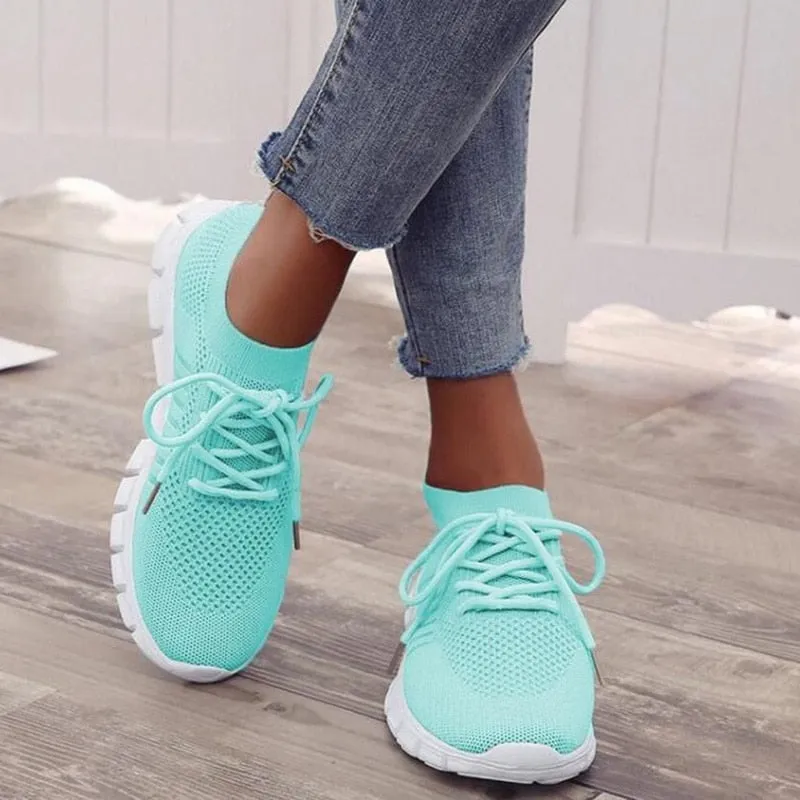 Kim - Orthopedic Woven Knit Shoes