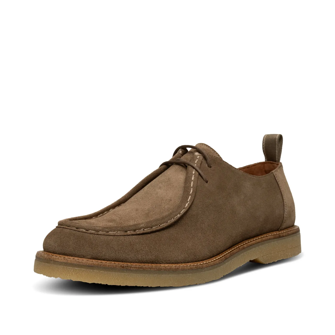 Kip wallabee suede water repellent - TAUPE