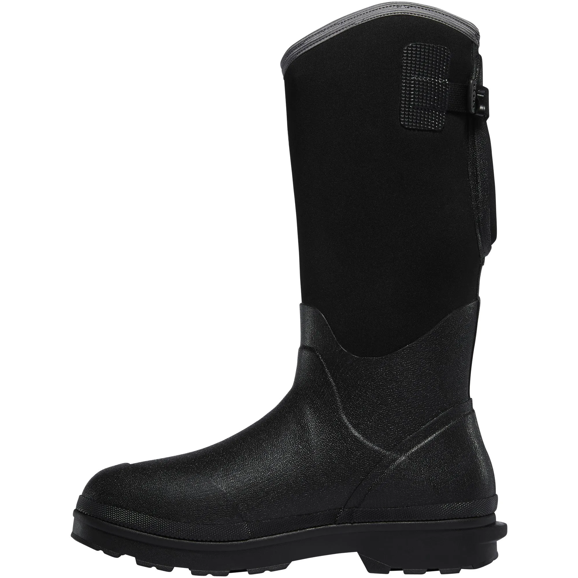 Lacrosse Alpha Range Mens Black Rubber 14in CT WP Work Boots