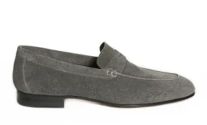 LOAFER UNLINED WITH PENNY STRAP SUEDE LEATHER