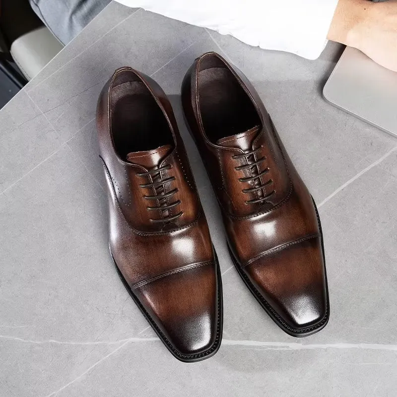 LuxeSmooth Oxford Shoes