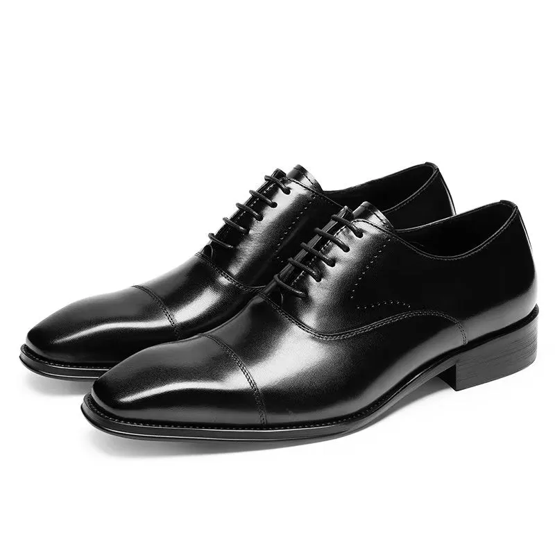 LuxeSmooth Oxford Shoes