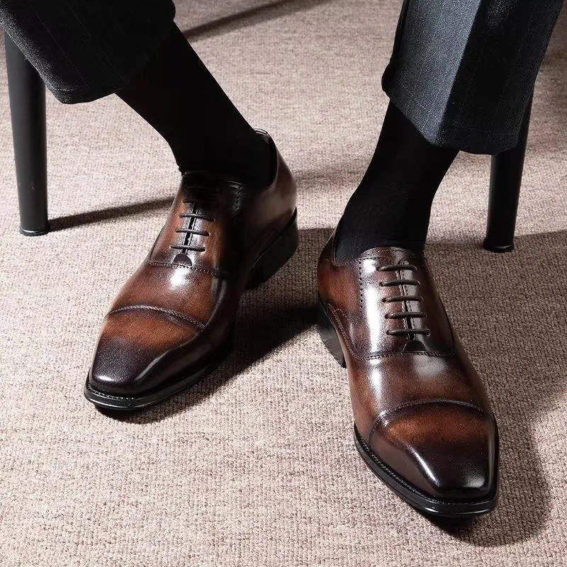 LuxeSmooth Oxford Shoes