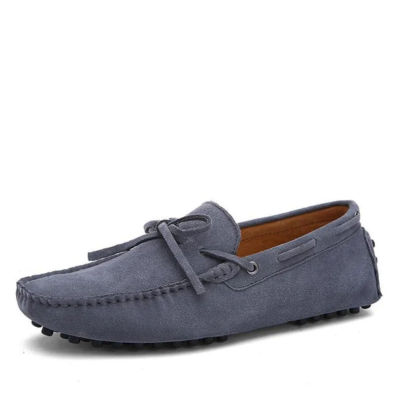 Men Nubuck Loafers Shoes Moccasins