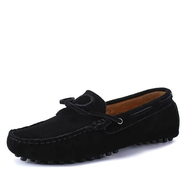 Men Nubuck Loafers Shoes Moccasins