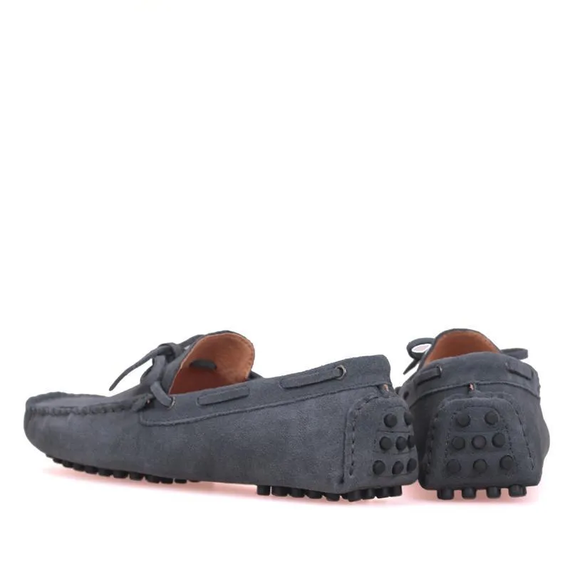 Men Nubuck Loafers Shoes Moccasins