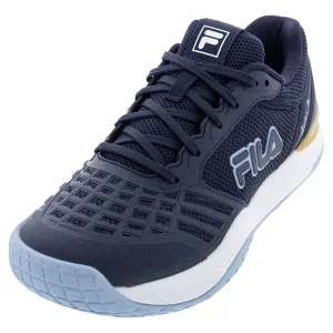 Men's Axilus 3 Tennis Shoes Navy and Powder Blue