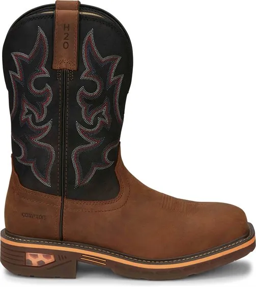 Men's Justin Commander Resistor Nano Comp Toe Workboot