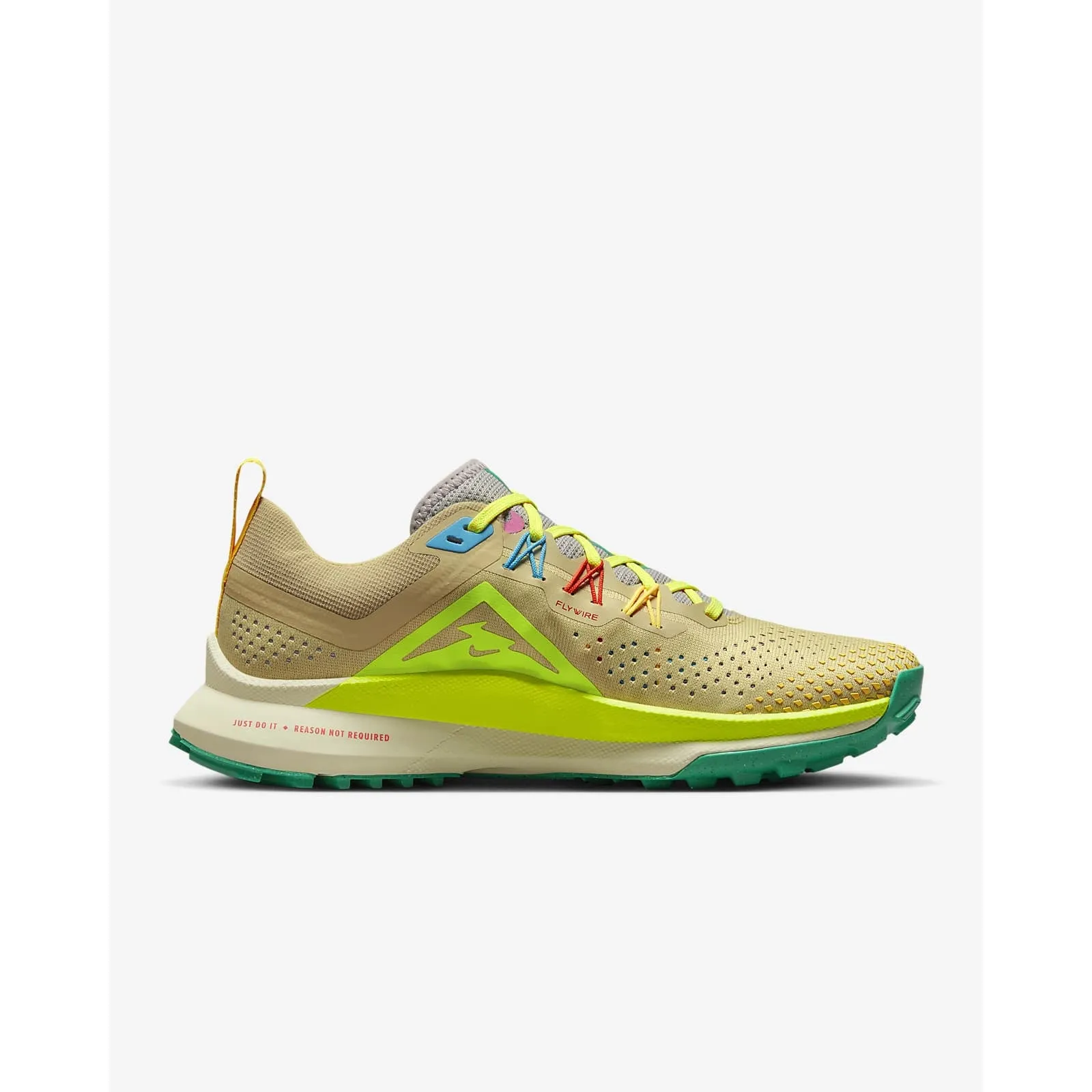 Nike Women's React Pegasus Trail 4 (Team Gold/Baltic Blue/Stadium Green/Volt)