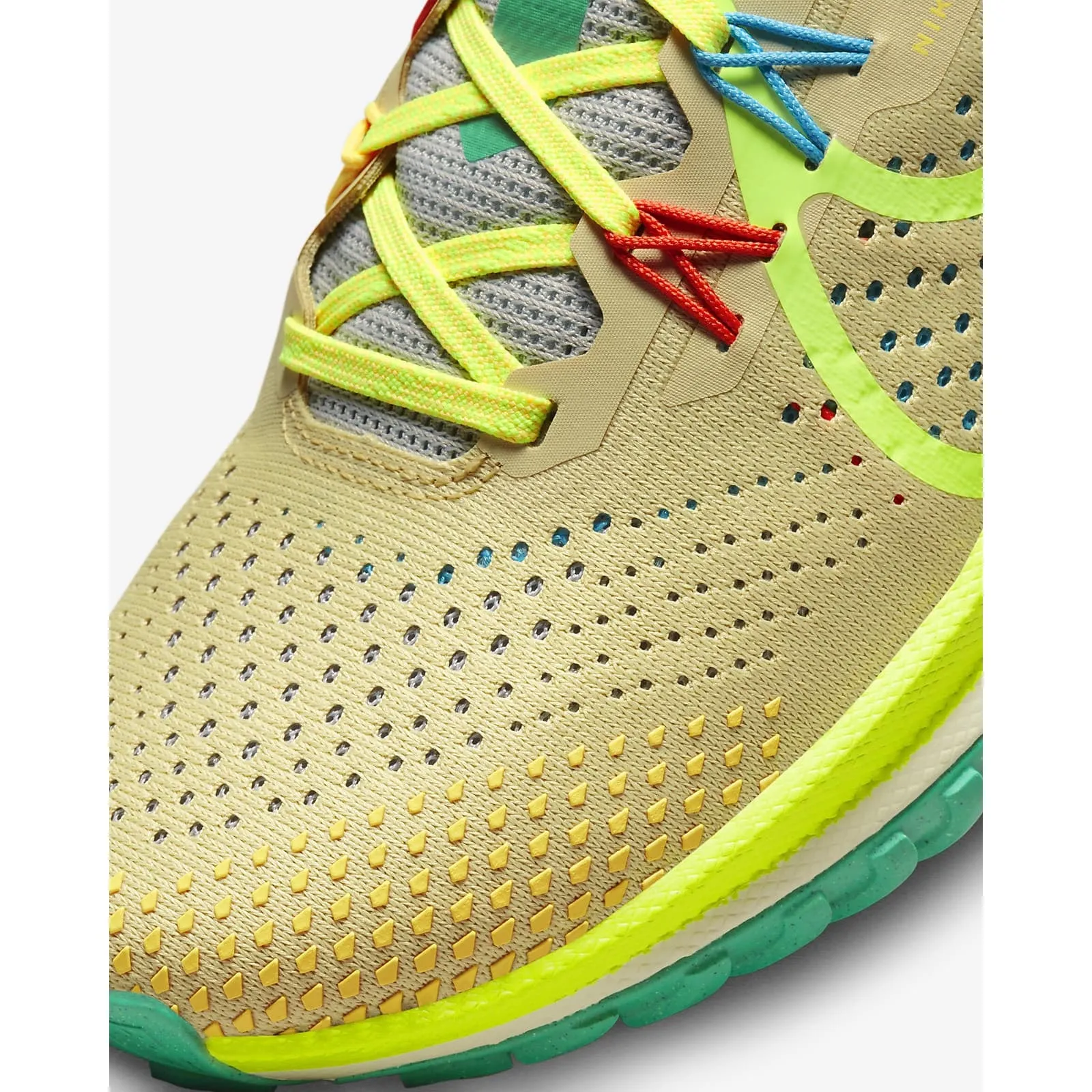 Nike Women's React Pegasus Trail 4 (Team Gold/Baltic Blue/Stadium Green/Volt)