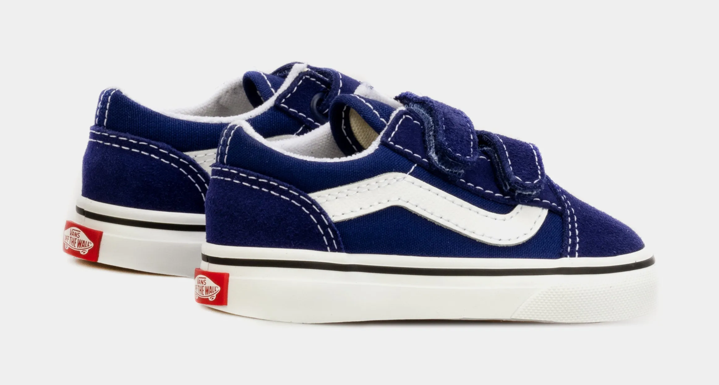 Old Skool Infant Toddler Skate Shoes (Blue/White)