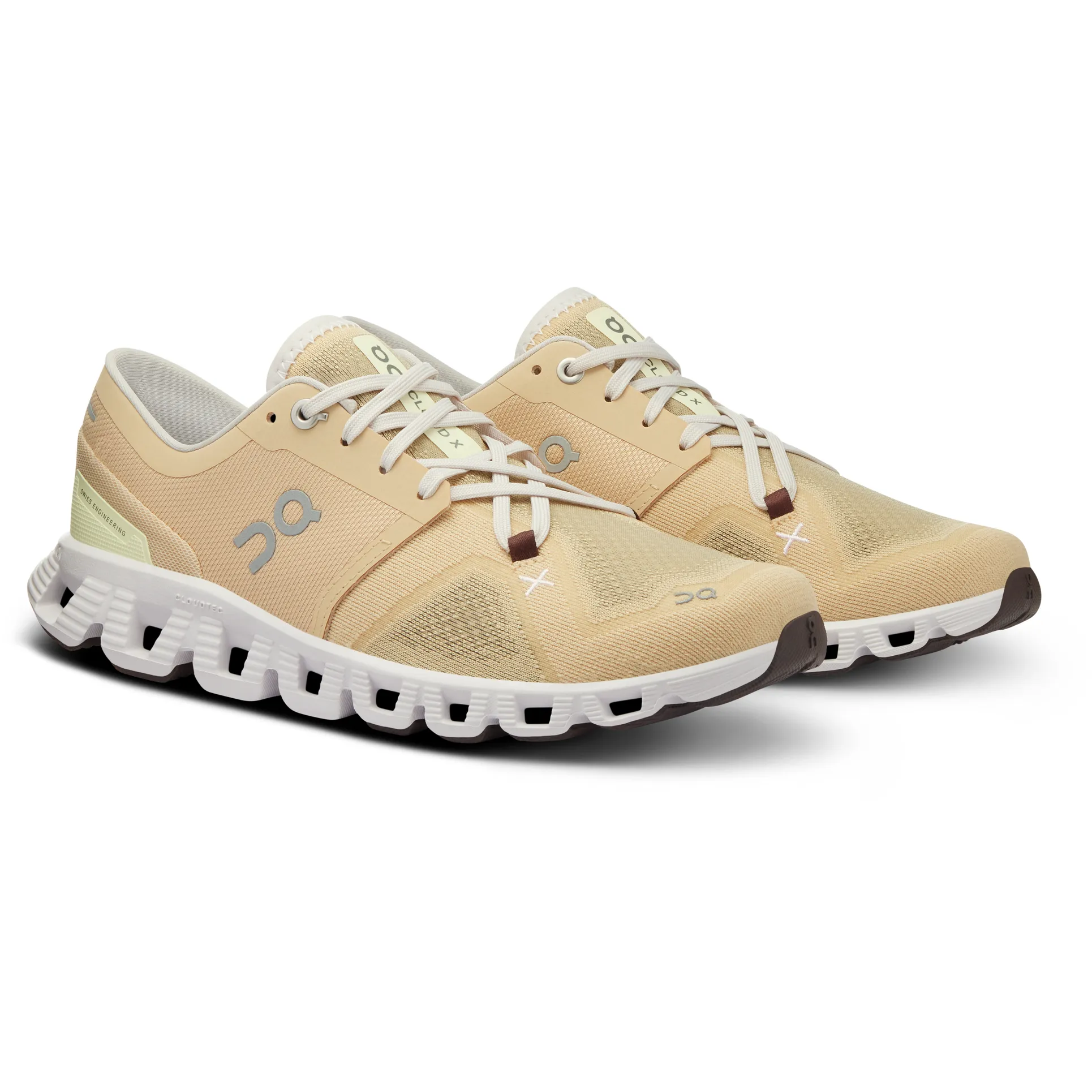 On Running Women's Cloud X 3 Shoes - Savannah / Frost