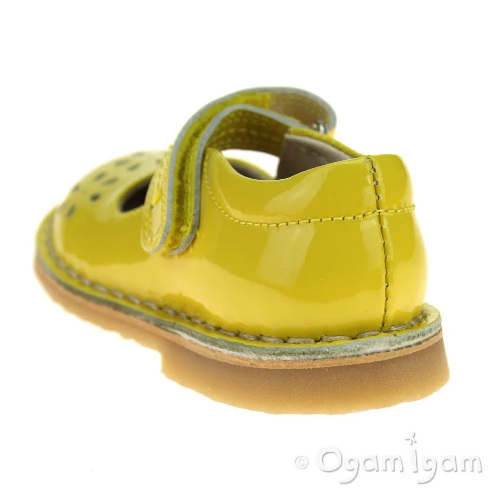 Petasil Ciara Girls Yellow Shoe