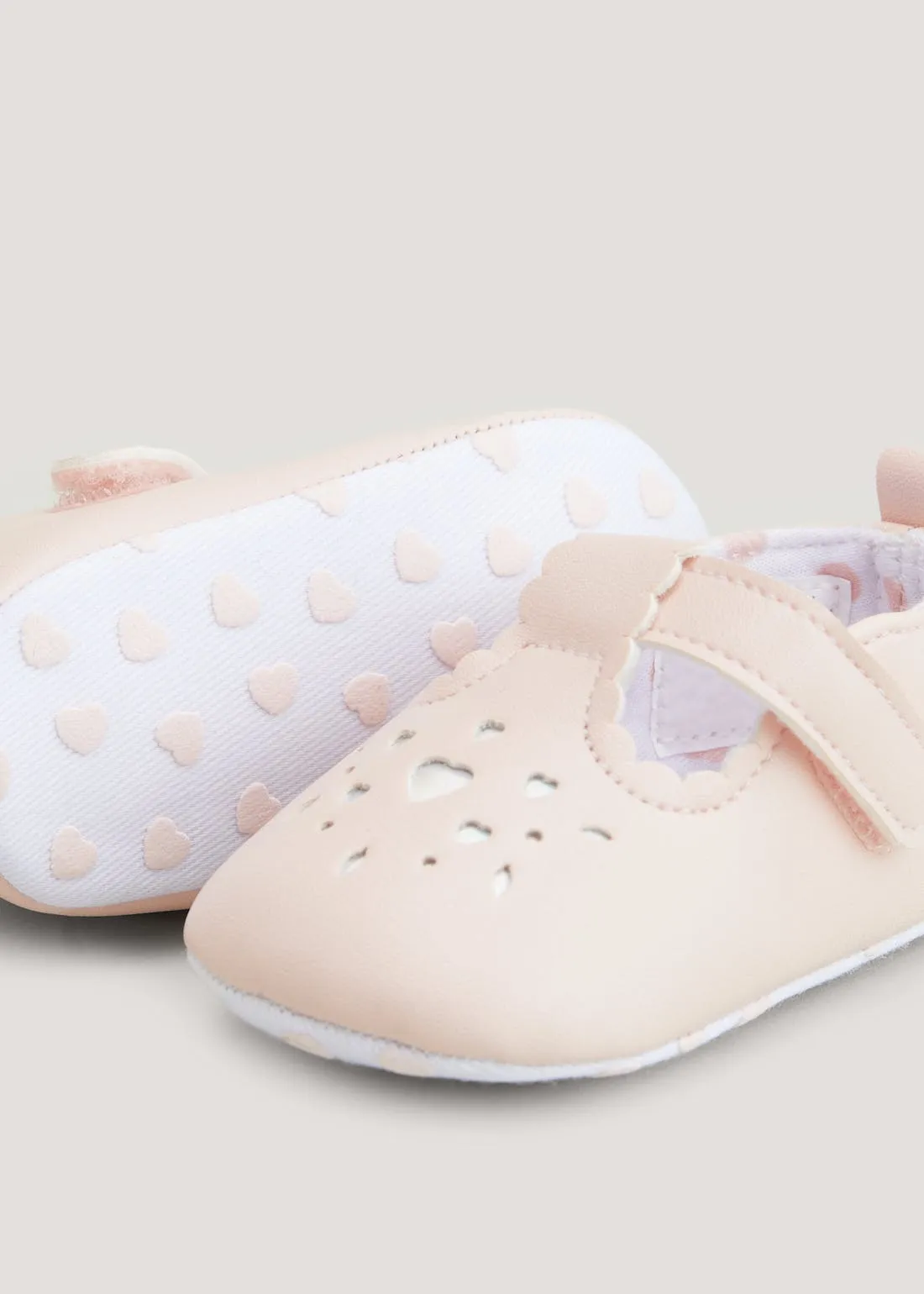 Pink Soft Sole Baby Shoes