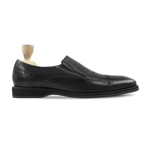 Reyna - Men's Black Calf Leather Loafer