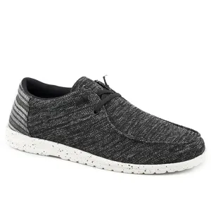 Roper Hang Loose (Black Striped) - Men's Shoe