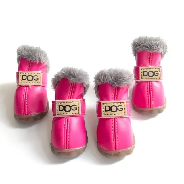 Small Dog Boots - Cozy Winter Shoes for Puppies!