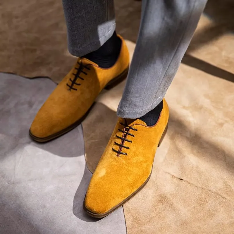 Suede Elegance Oxford Dress Shoes