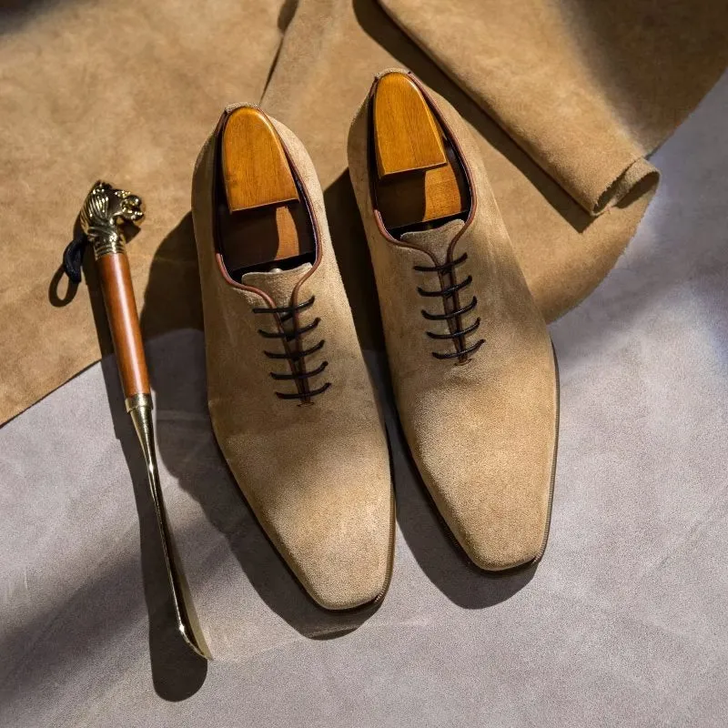 Suede Elegance Oxford Dress Shoes