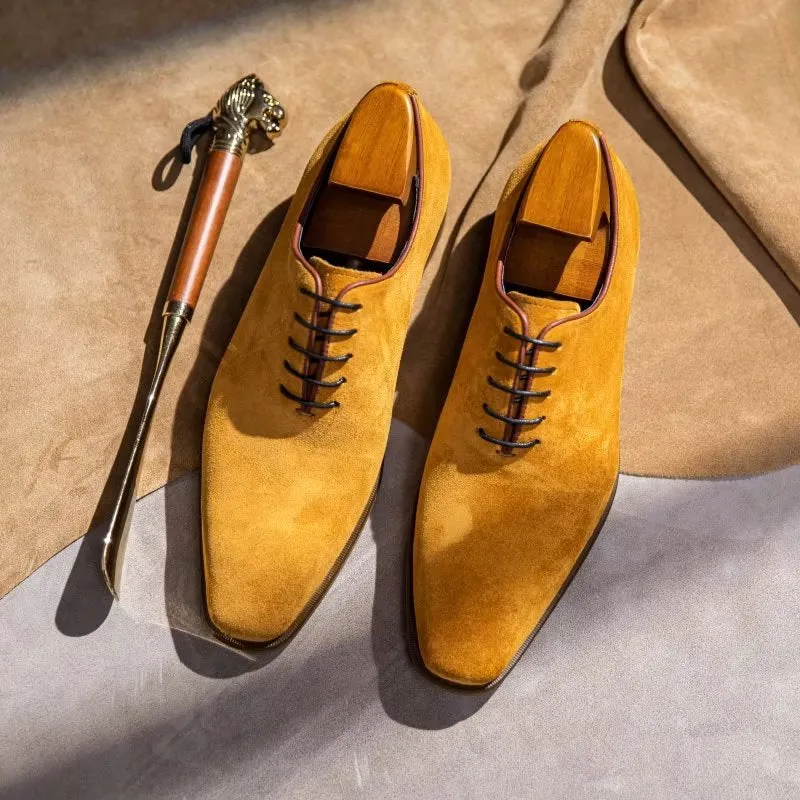 Suede Elegance Oxford Dress Shoes