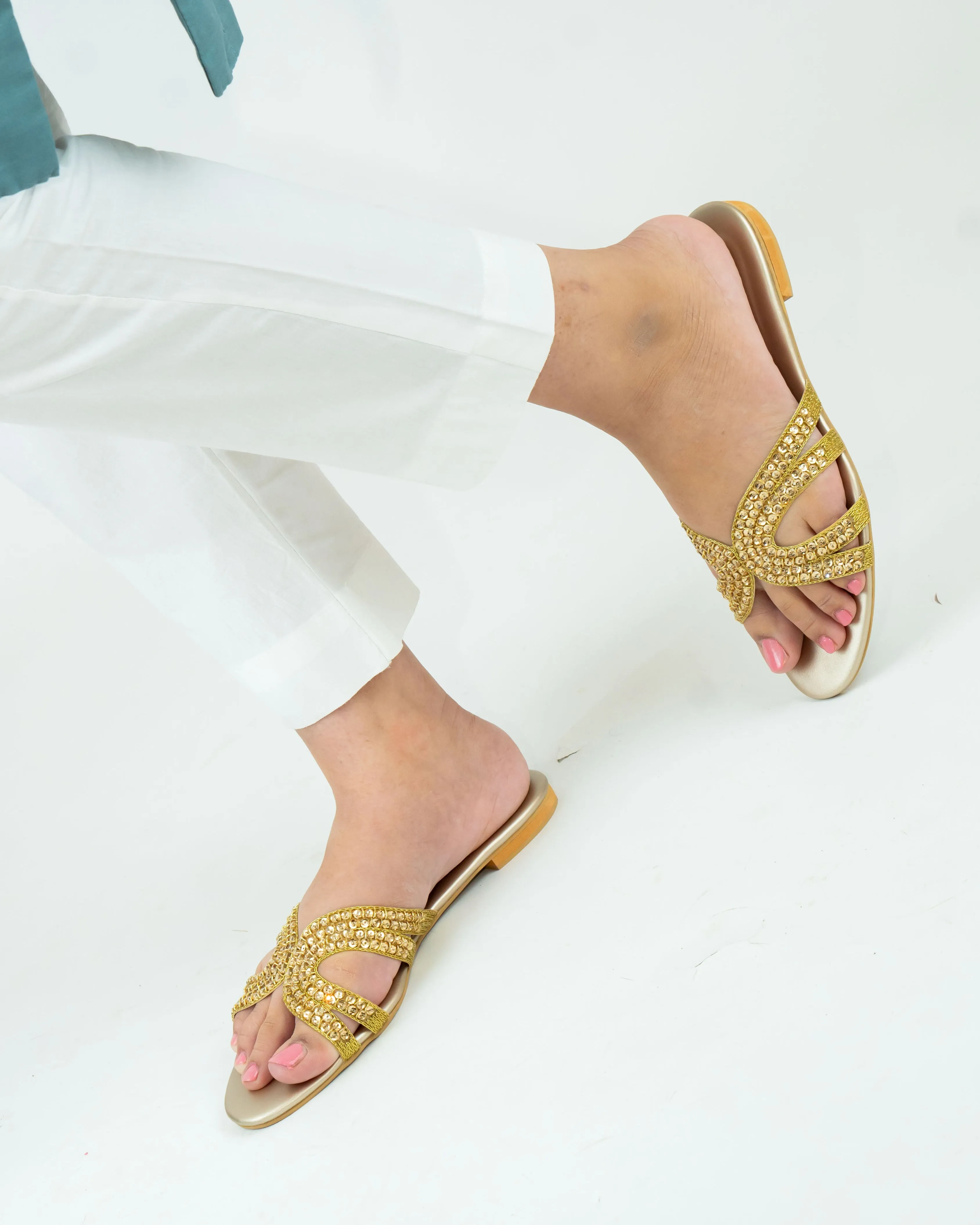 Svetlana Slides - Gold