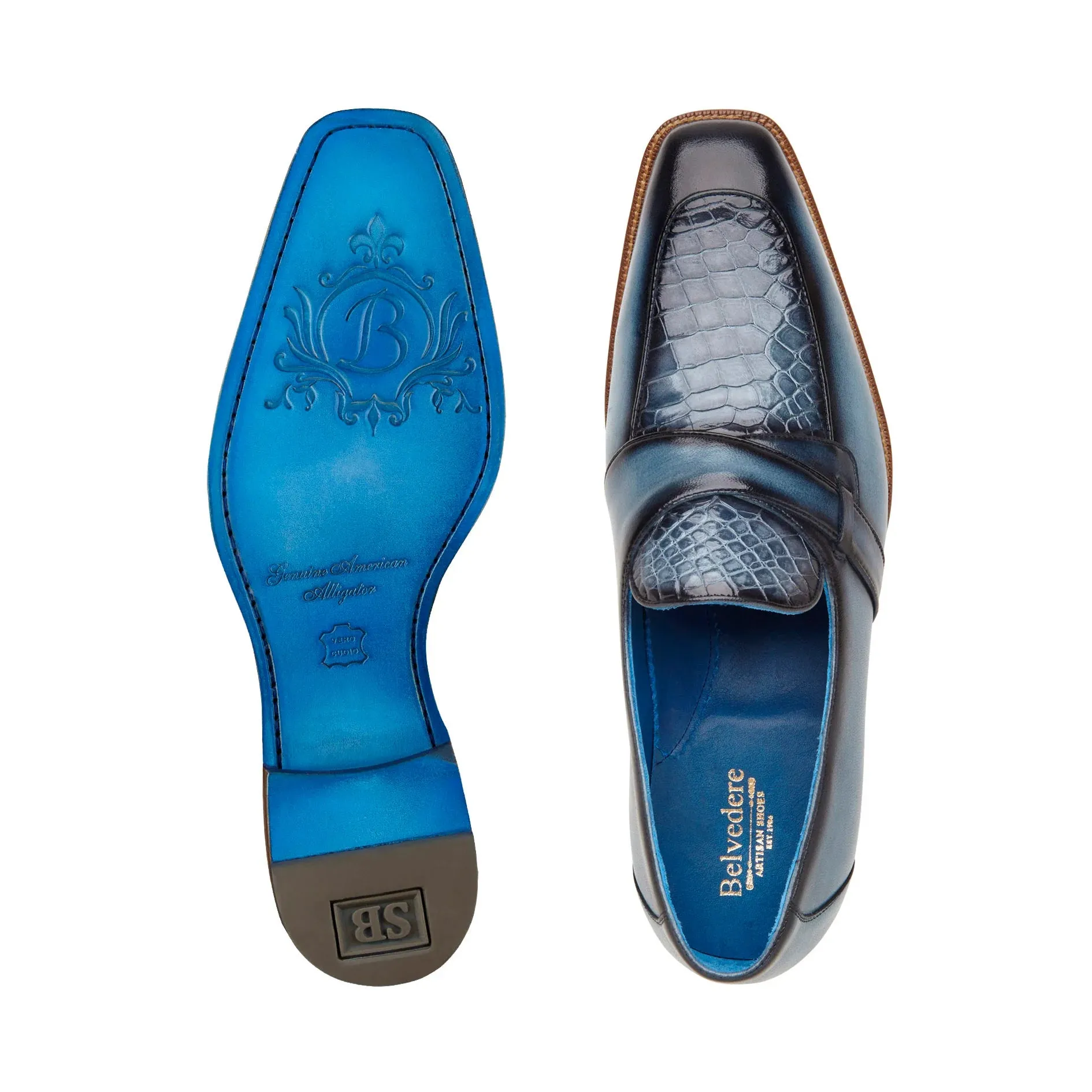 Tornado Alligator Slip-On by Belvedere