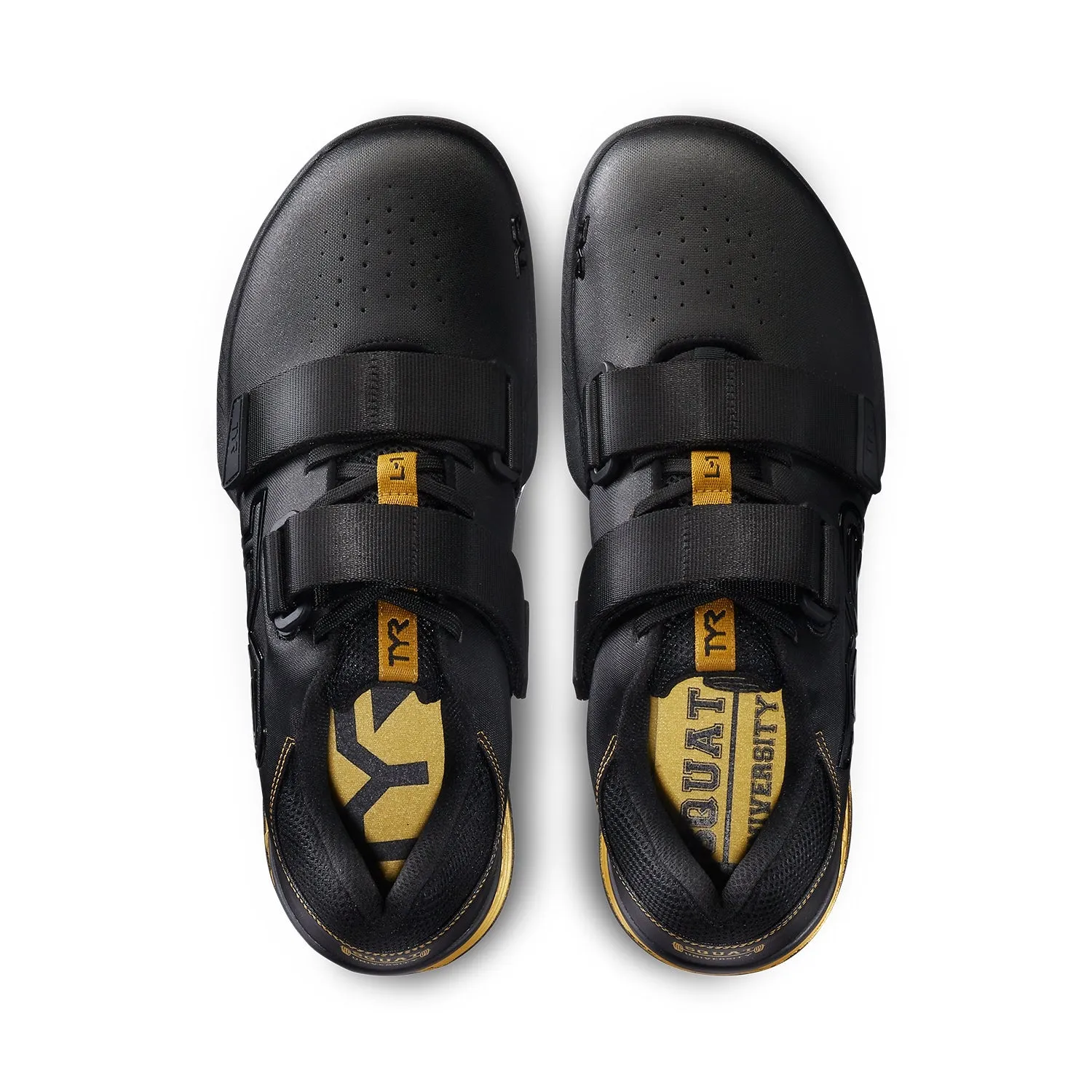 TYR L-1 Lifter Shoes (008 Black/Gold - Limited Edition Squat University)