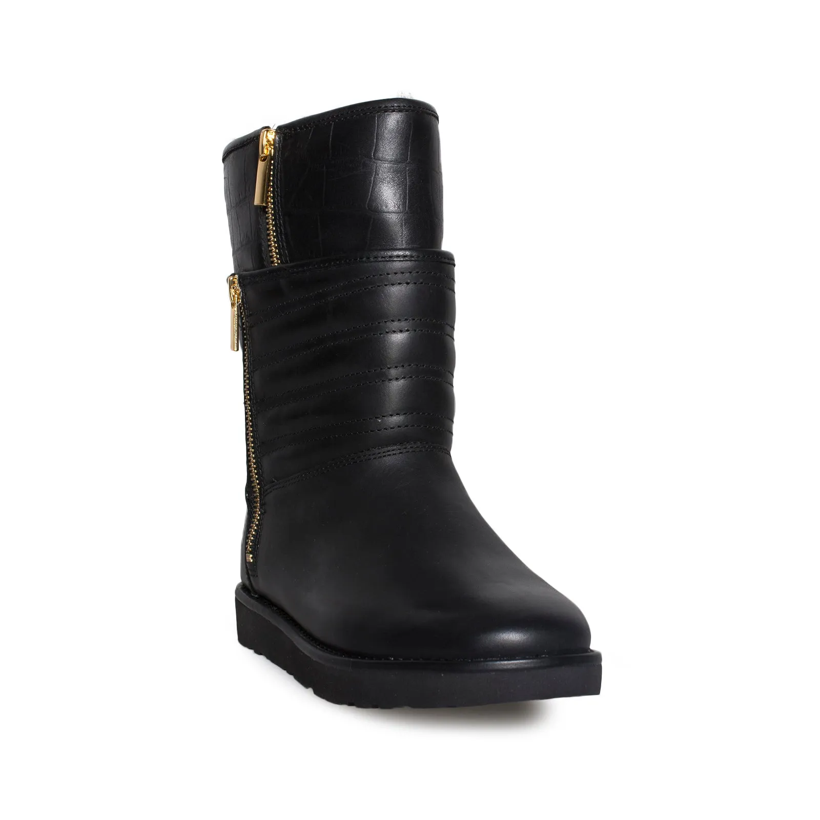 UGG Aviva Black Boots - Women's