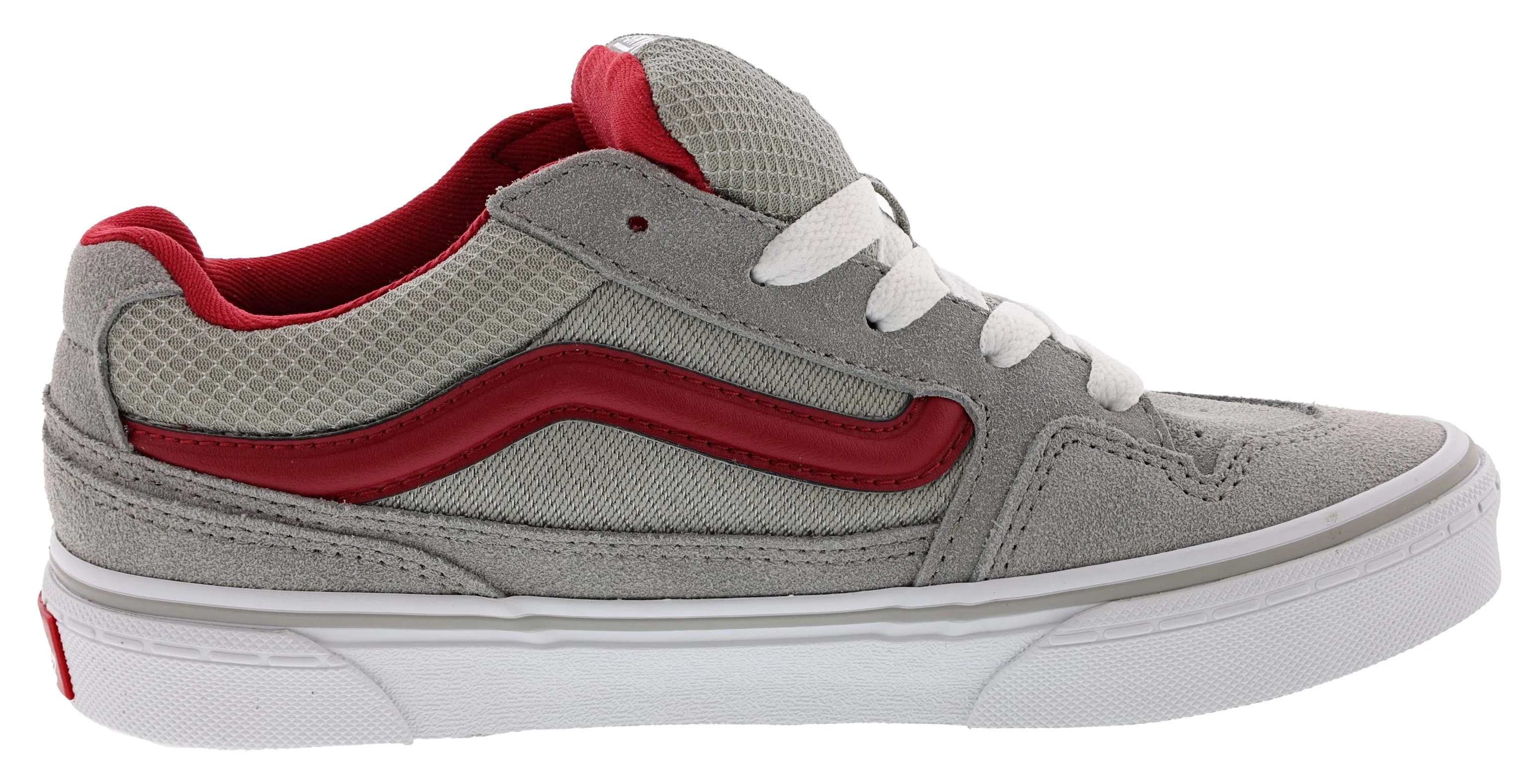 Vans Kid's Caldrone Low Suede and Mesh Sneakers